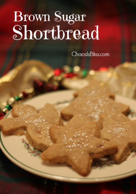 Brown Sugar Shortbread Recipe