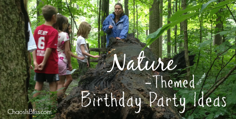 Have a child that loves the outdoors? Here are some fun party planning tips for a nature-themed birthday party.