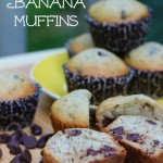 Chocolate Chip Banana Muffins