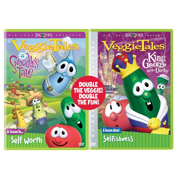 VeggieTales Double Feature and $5 DVD Sale + Free Shipping Offer