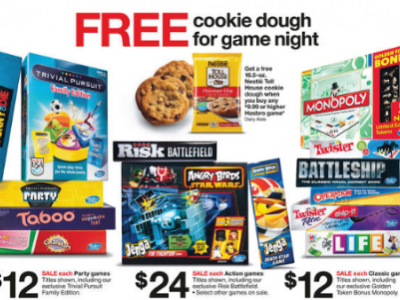 Target free cookie dough