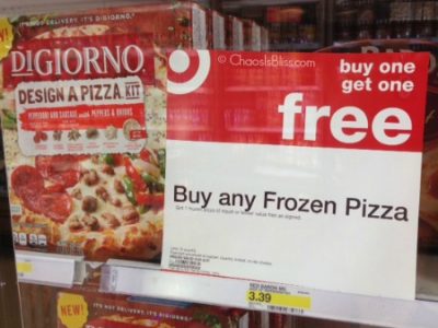 Target BOGO free pizza