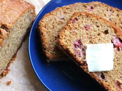 Strawberry Bread is a favorite breakfast bread using fresh or frozen strawberries. It's super easy to make, and so yummy!