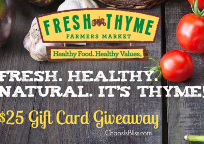 Fresh Thyme giveaway