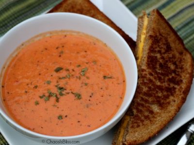 Basil Tomato Bisque recipe