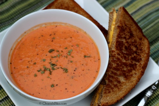 Basil Tomato Bisque recipe