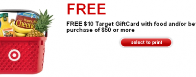 Target free gift card