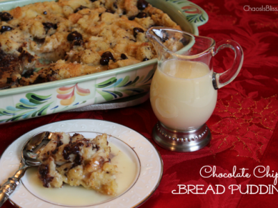 Chocolate Chip Bread Pudding