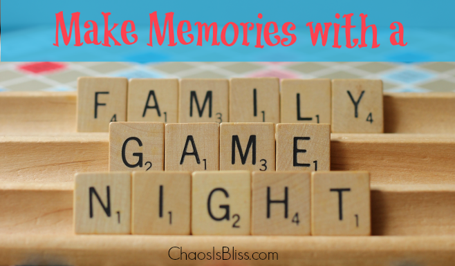 Make memories with a fun family game night! Easy tips to have a family game night, and including grandparents!