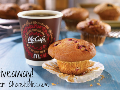 Win a McDonald's McCafe Fresh Baked Muffin prize pack with Arch Card !