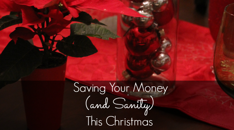 Buying gifts isn't the only way we overspend at Christmas. Here are some tips on how to save money and sanity this Christmas.