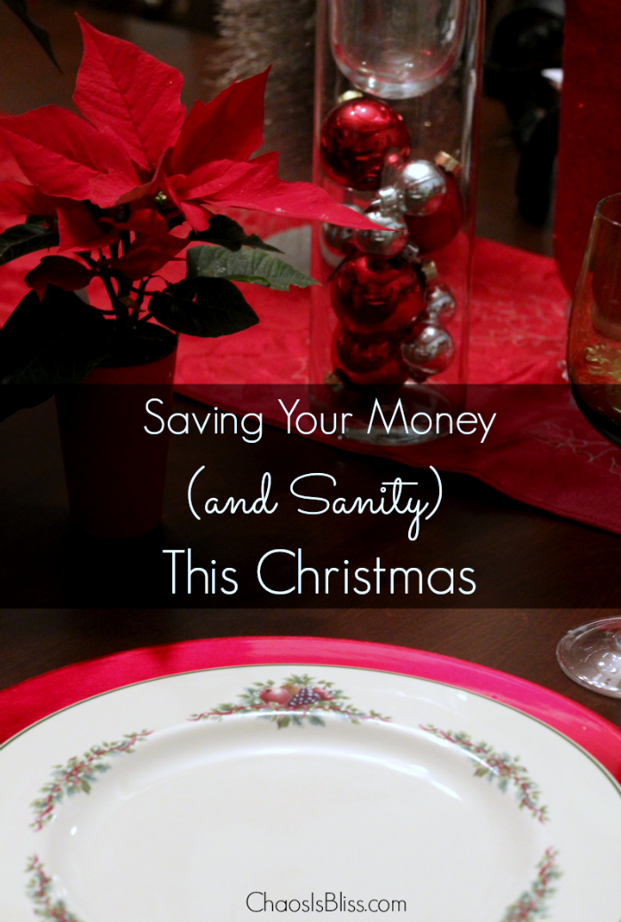 Buying gifts isn't the only way we overspend at Christmas. Here are some tips on how to save money and sanity this Christmas.