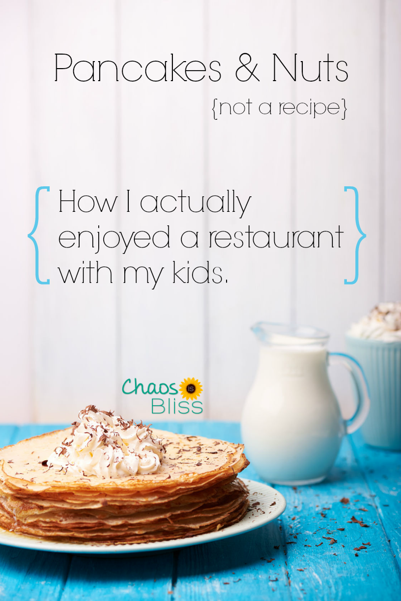 Just when I thought family fun was impossible in a restaurant, it actually happened. How to enjoy a restaurant with kids.