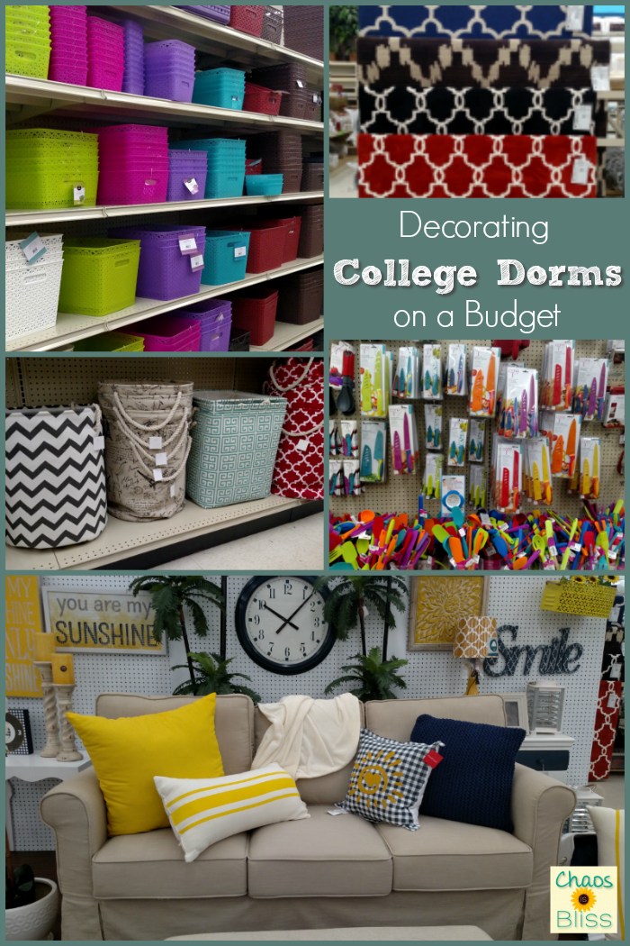 Decorating college dorms on a budget is a breeze when you have an At Home store near you.