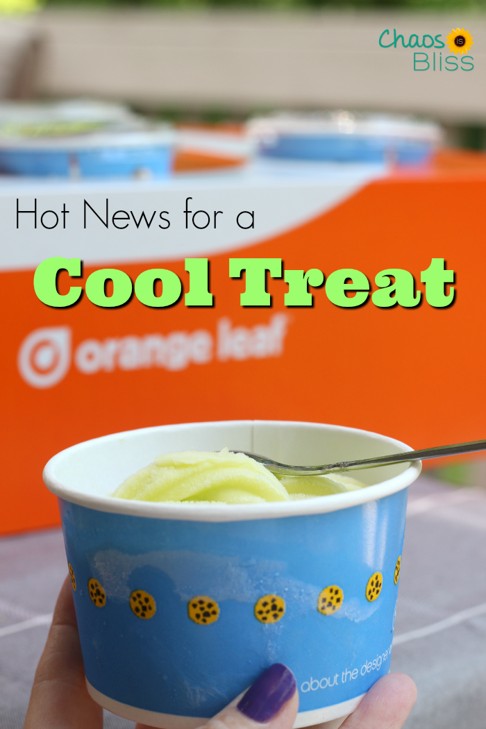 Just when you thought frozen yogurt couldn't get any better, Orange Leaf busted that myth with these new flavors and concept.