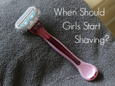 If you have a tween girl, you might need the answer to this question: When should girls start shaving?