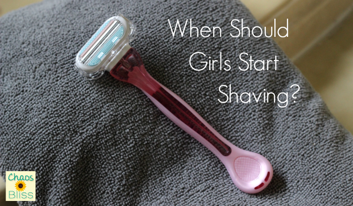 If you have a tween girl, you might need the answer to this question: When should girls start shaving?