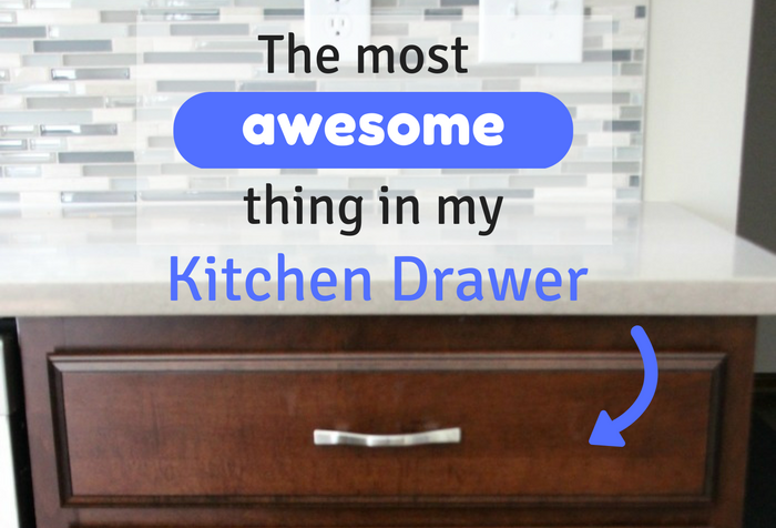 After our kitchen remodel, it was time to tackle kitchen organizing, starting with my silverware drawer!