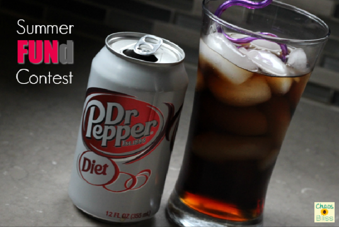 Summer FUNd contest with Diet Dr Pepper and Walmart