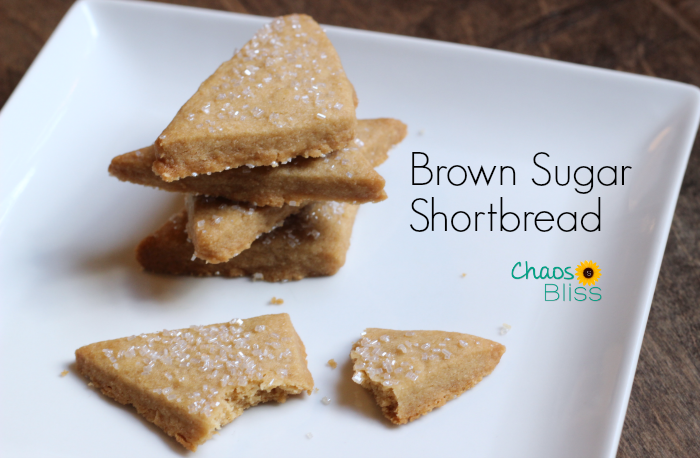 3-Ingredient Brown Sugar Shortbread is an easy cookie recipe for any time of year.