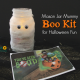 Here's an easy Mason jar craft for Halloween, making a BOO Kit for neighborhood fun!
