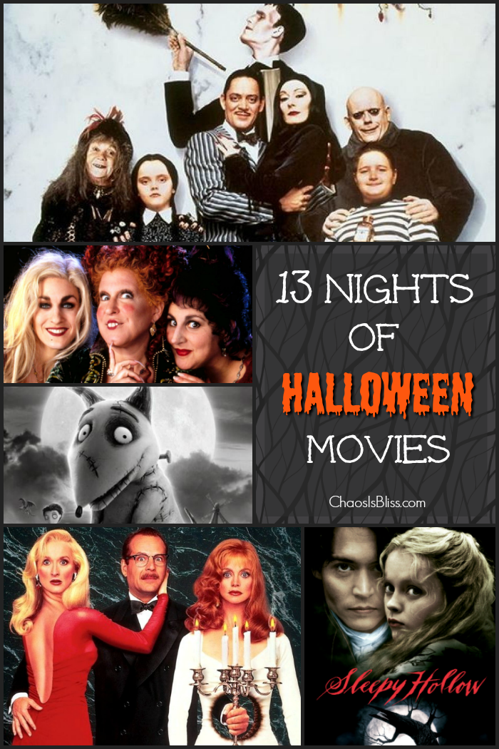 Watching scary movies is a fun thing to do leading up to Halloween. Here are 13 Nights of Halloween Movies, starting Oct. 19th, 2016 on Freeform (ABC Family).