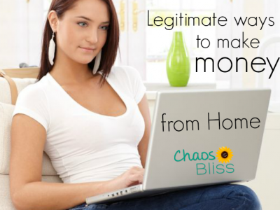 I've been looking for legitimate ways to make money from home, and this list is super helpful.