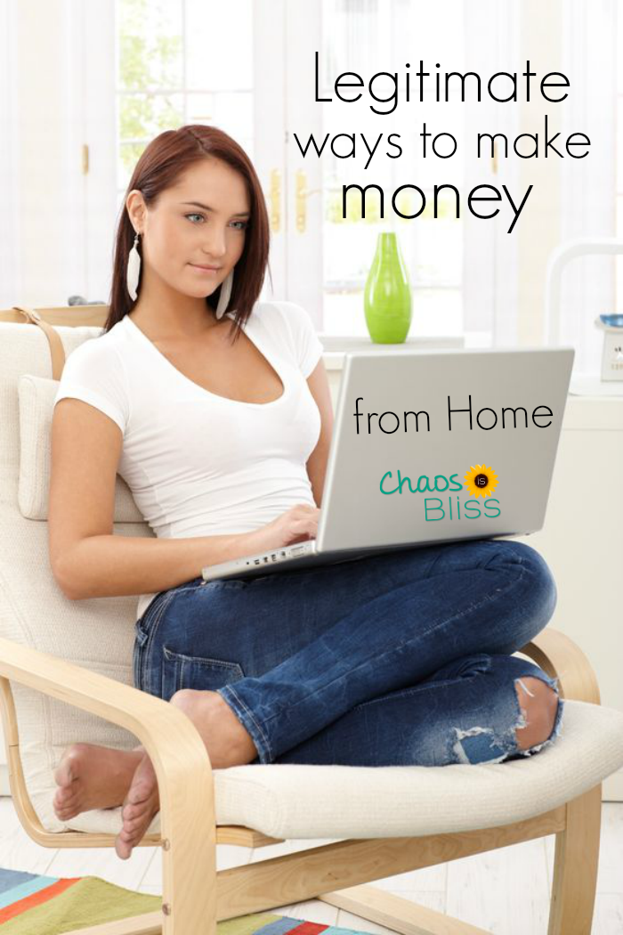 I've been looking for legitimate ways to make money from home, and this list is super helpful.