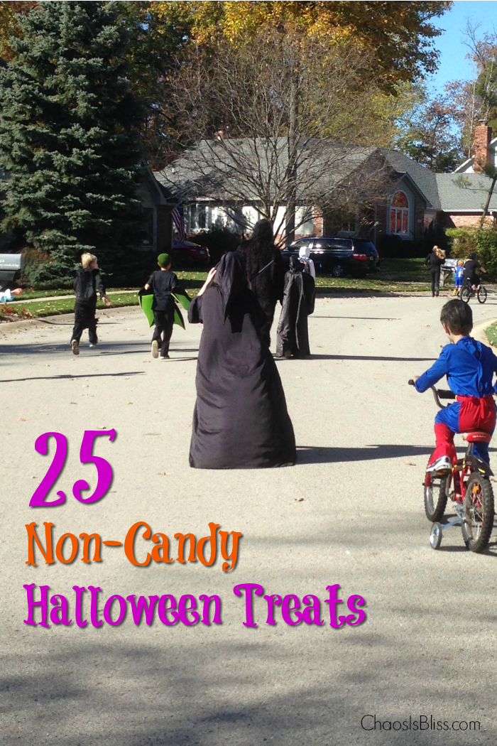 Looking to have a healthy Halloween? Here are 25 non-candy Halloween treats, to scare away cavities!