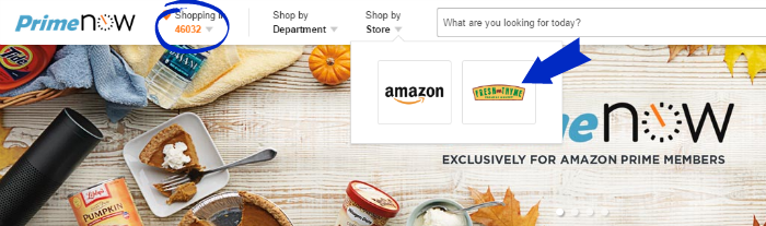 Now, you can get Fresh Thyme Farmers Market delivered to your home from Amazon Prime Now!