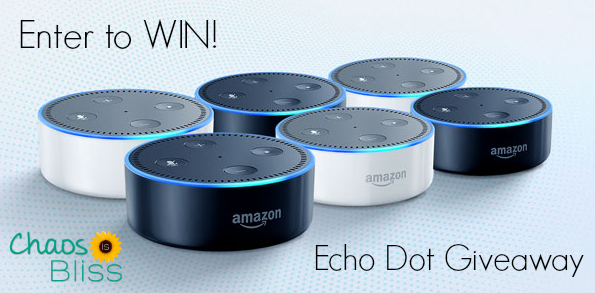 Amazon Echo Dot giveaway