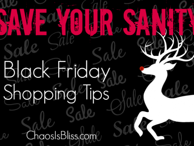 Here are some Black Friday shopping tips you'll want to keep in mind, that might help you save your sanity when shopping this weekend.