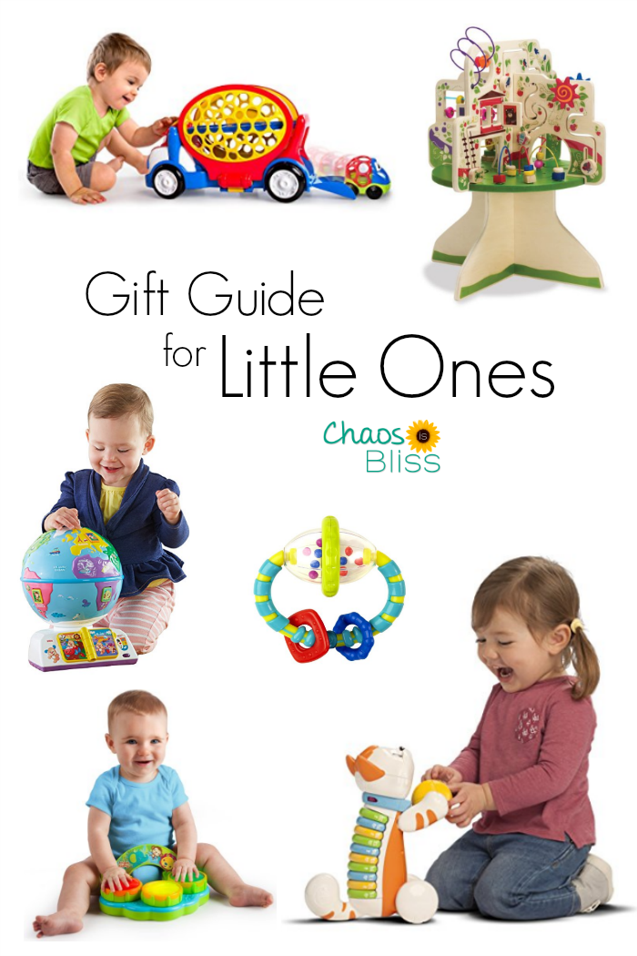 Looking for a baby gift for an infant, crawler, cruiser or walker? Here's a Gift Guide for Babies to Toddlers, with the most popular toys!