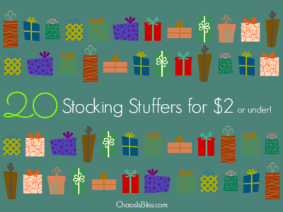 Here is a roundup of 30 Stocking Stuffers under $2.00 each, most with FREE shipping!