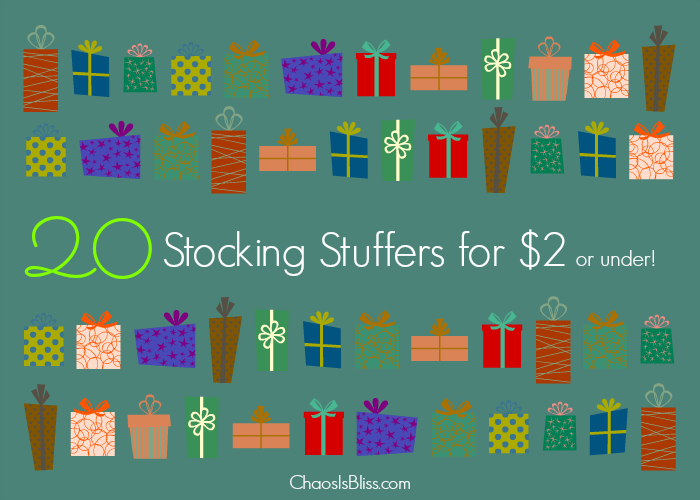 Here is a roundup of 30 Stocking Stuffers under $2.00 each, most with FREE shipping!