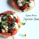 If you love caprese salad, you must try this open-face Caprese Sandwich, a vegetarian recipe using English muffins!