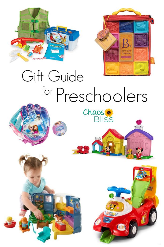 There are so many great gifts for preschoolers out there! Here's a Gift Guide for Preschoolers, with the most popular toys!