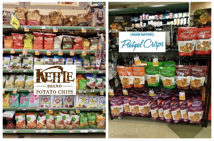 Kettle Brand Potato Chips and Snack Factory Pretzel Crisps