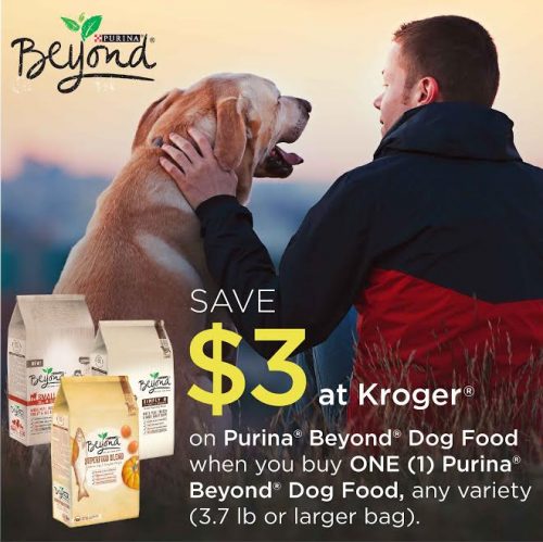 Purina Beyond coupon Kroger