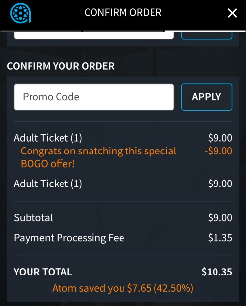 Atom Tickets