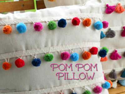 You won't believe how easy it is to make this DIY No Sew Tassel Pillow!