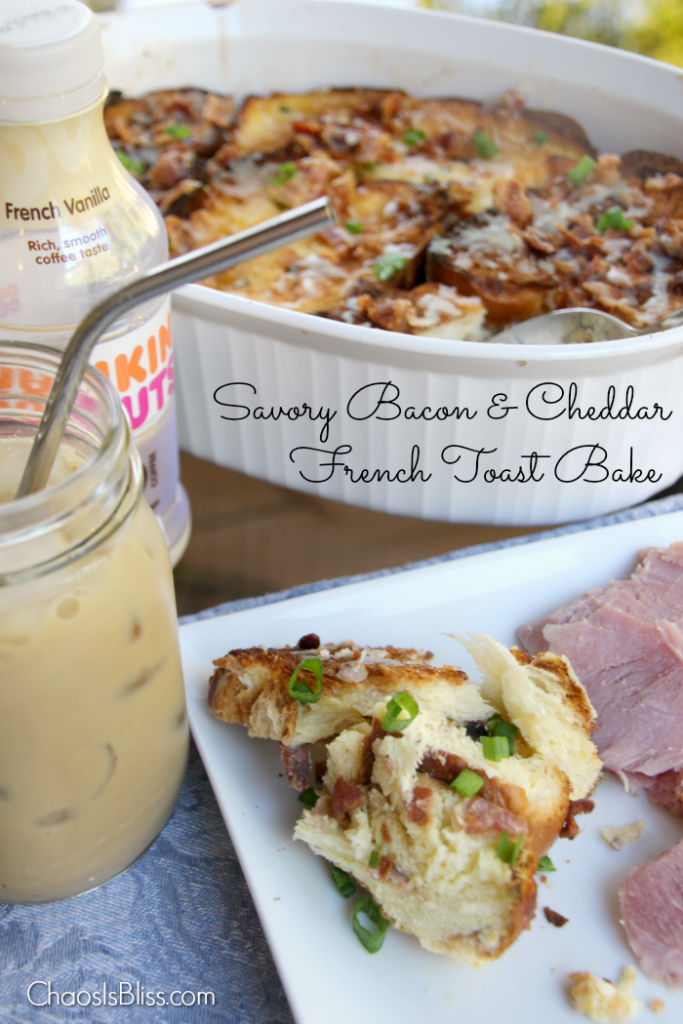 Savory Bacon and Cheddar French Toast Bake Recipe