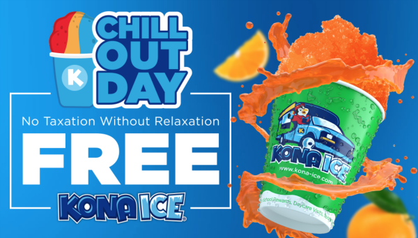 Kona Ice Tax Day Deal