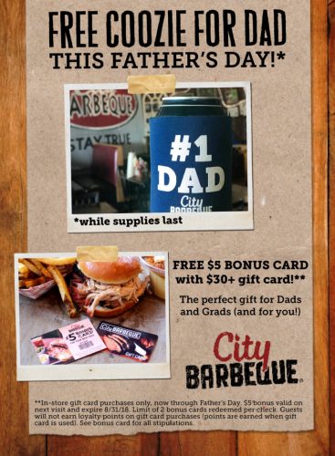 Father's Day Restaurant Deals