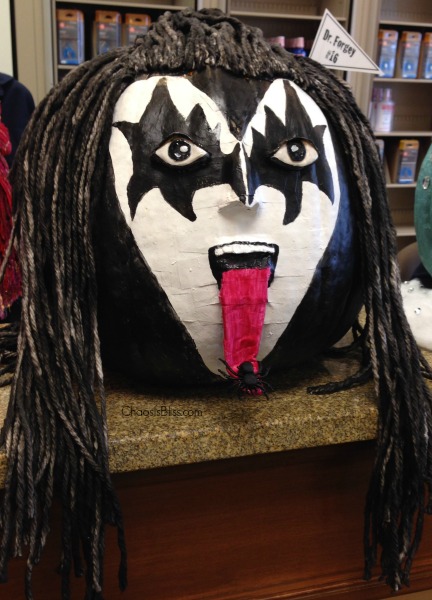 Gene Simmons pumpkin