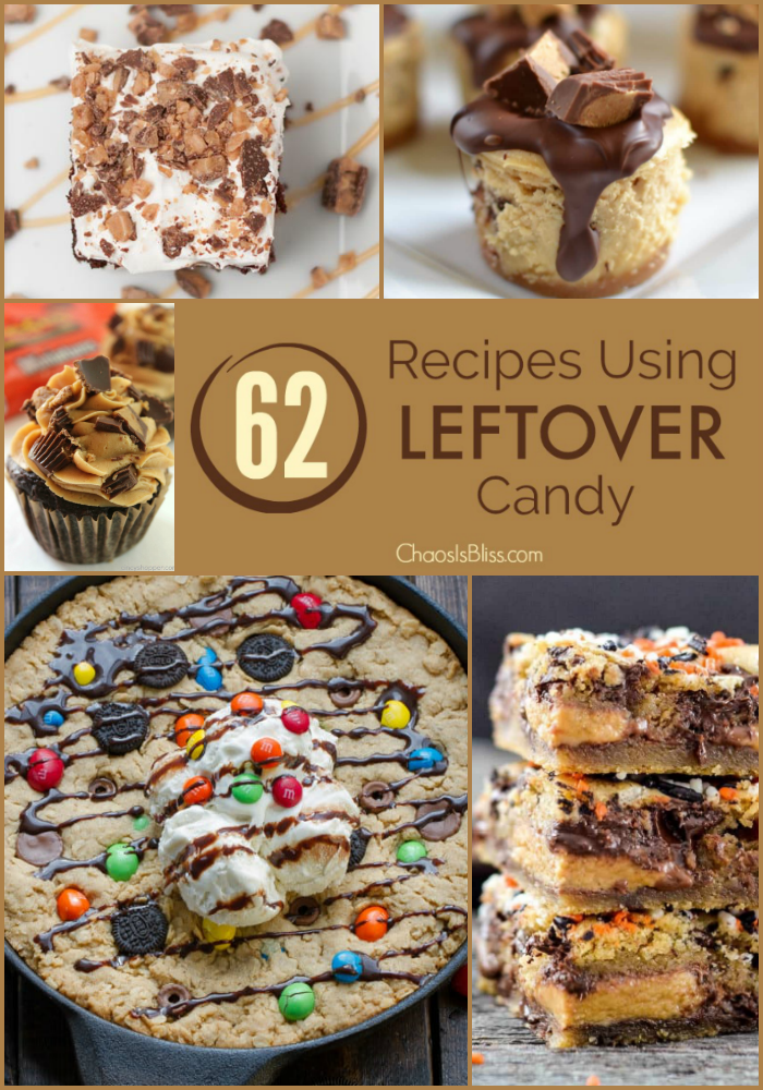 Recipes using leftover candy