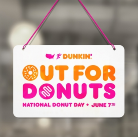 Dunkin national donut day