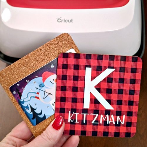 DIY Personalized Coasters Easy Cricut Project with Explore Air 2