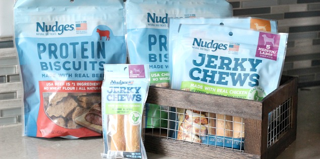 Nudges Protein Biscuits and Jerky Chews