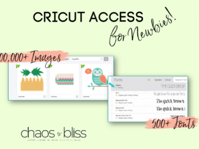 When you want to DIY it the easy way, having a Cricut Access membership is so worth it! Here are tips on Cricut Access for newbies.